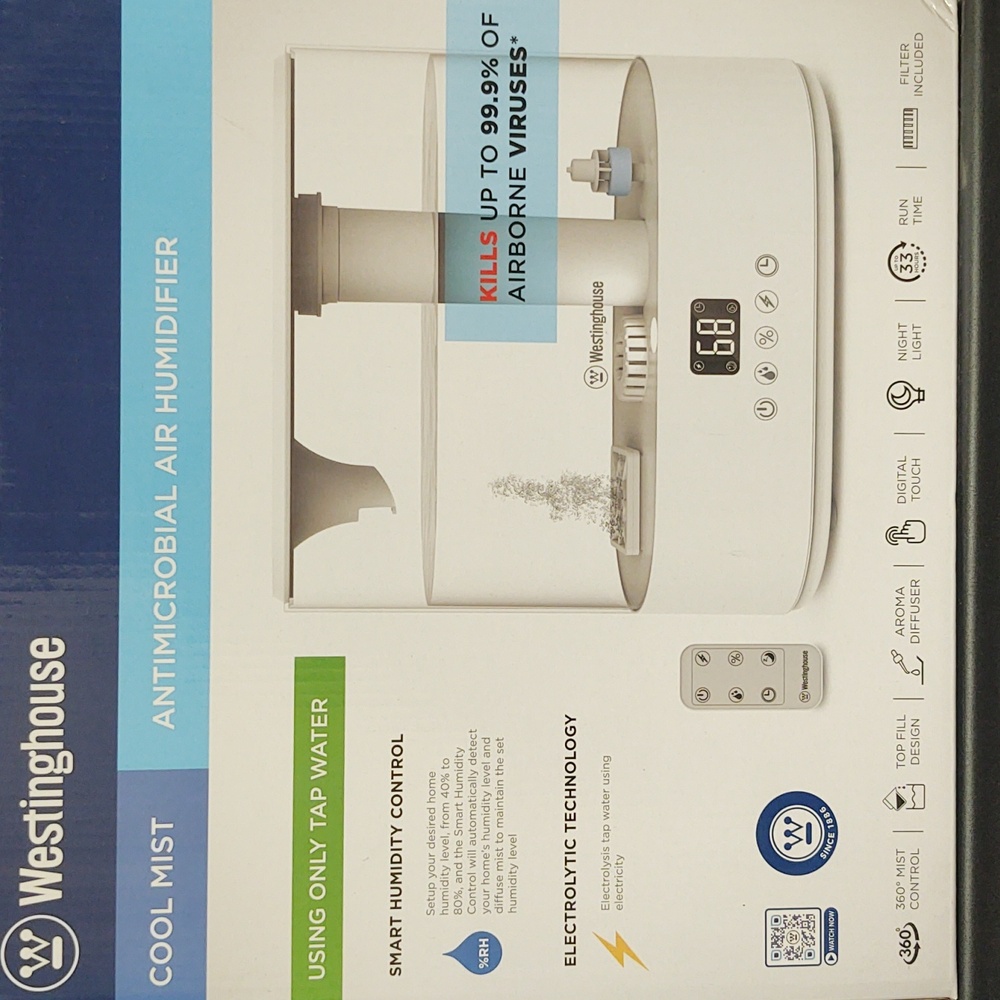 Humidifier - Cool Mist - Antimicrobial